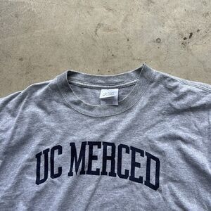 Adidas UC Merced Bobcats T-shirt Men XL Logo PRINT